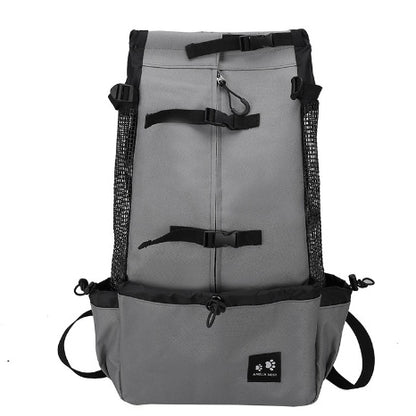 Backpack Double Shoulder Portable Travel Backpack Dog Carrier