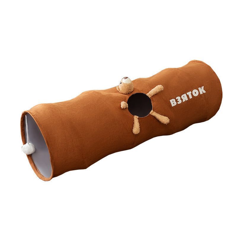 Cat Tunnel Straight Foldable Toy
