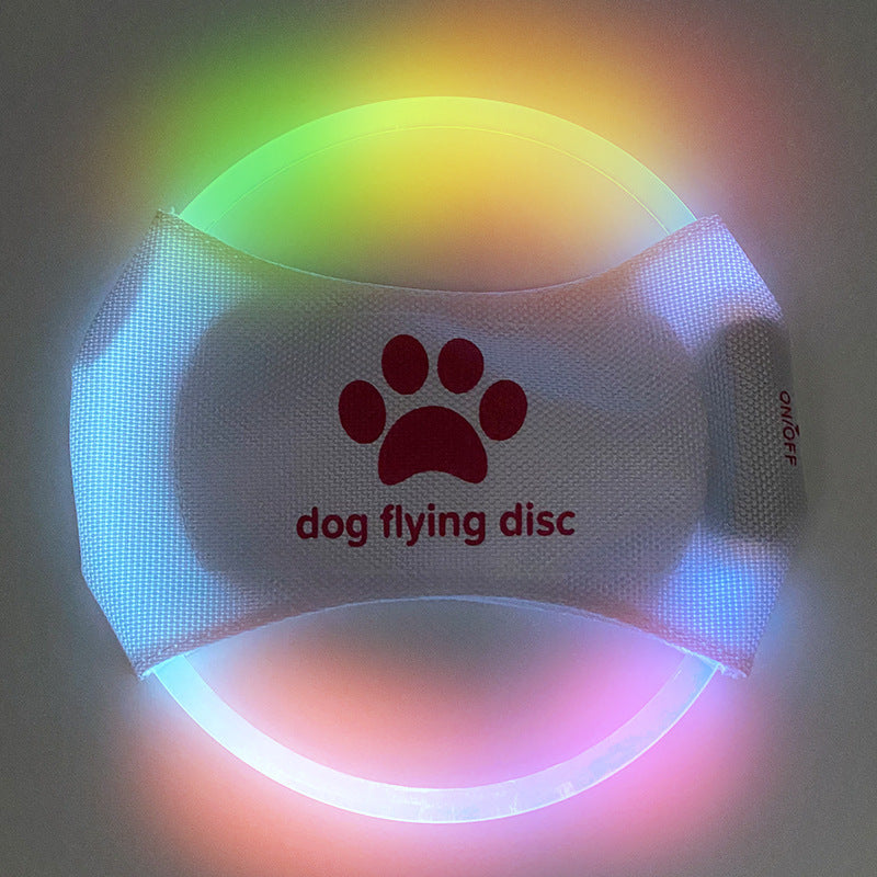 Flying Discs Dog Toy. LED
