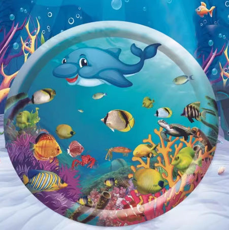 Summer Cooling Pet Water Bed Cushion / Sleeping Square Mat