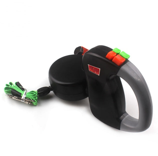 Retractable Dual  Dog  Leash