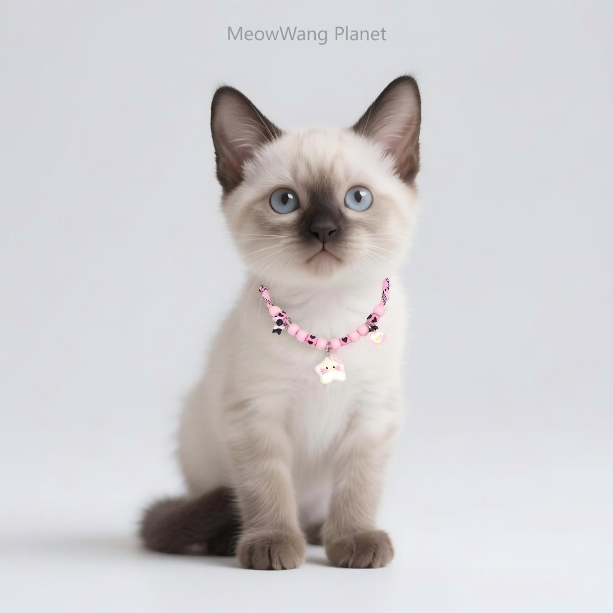 Adjustable Pet Collar Minimalist Durable Necklace Style For Cats Small Medium Dogs Luxury Gift