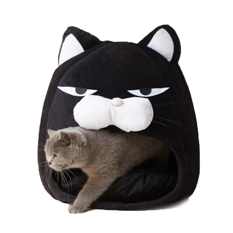 Cat House Bed Cat Litter Mat Sleeping Nest