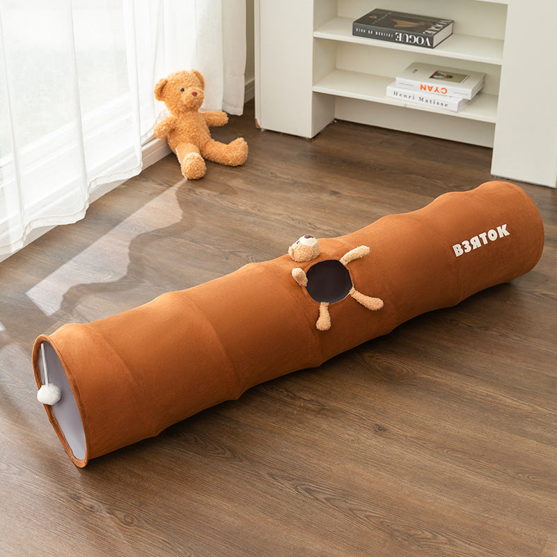 Cat Tunnel Straight Foldable Toy