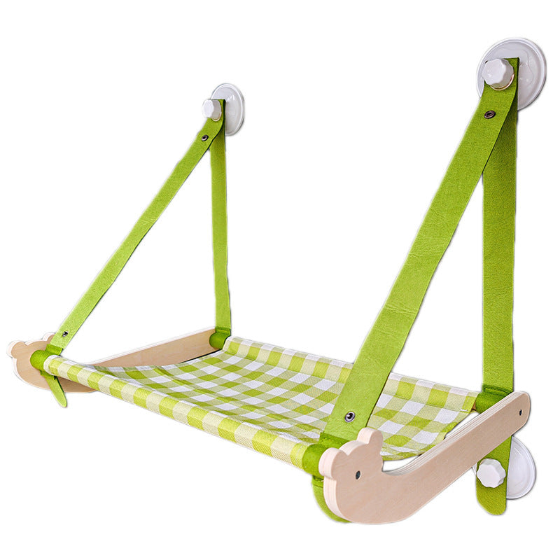 Durable Wooden Cats Hammock