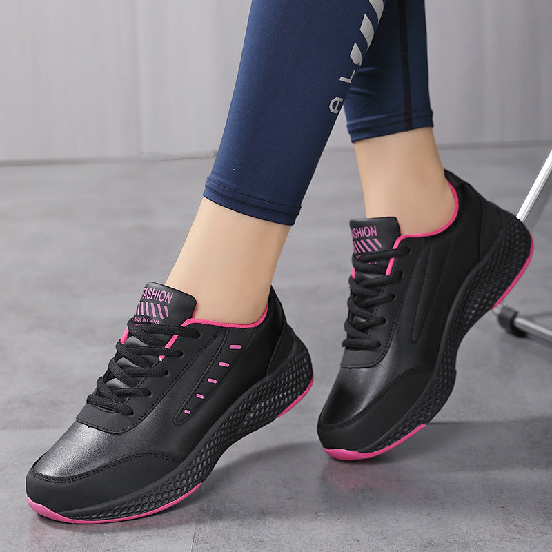 Leather Women's Casual Sneaker