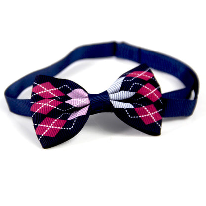 Plaid Tie Cat Dog