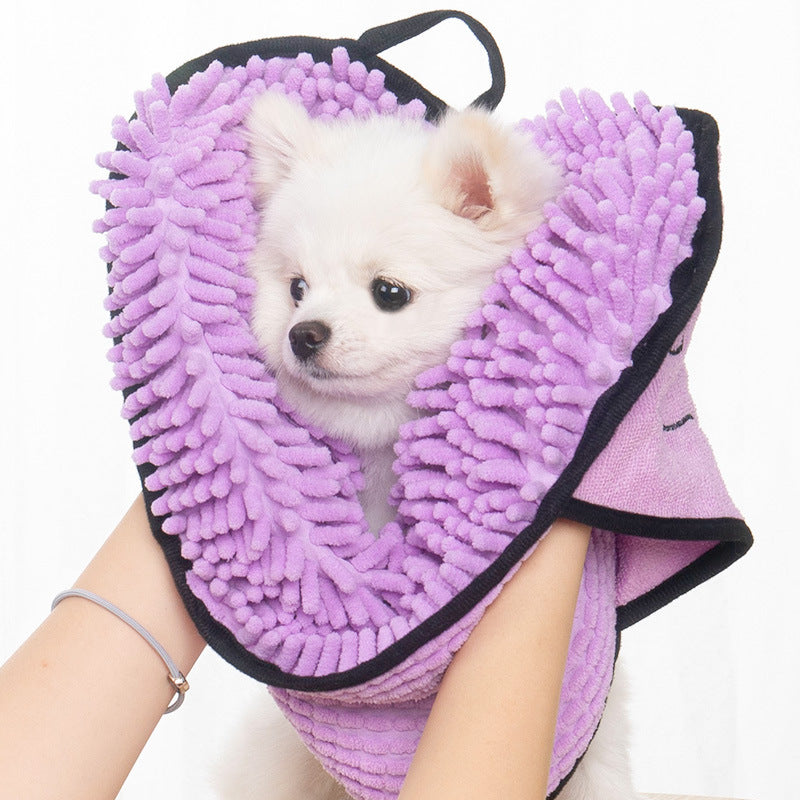 Dogs Cats Super Absorbent  MicrofiberBathrobe