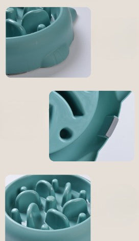 Dog Cat Slow Feeder Bowls