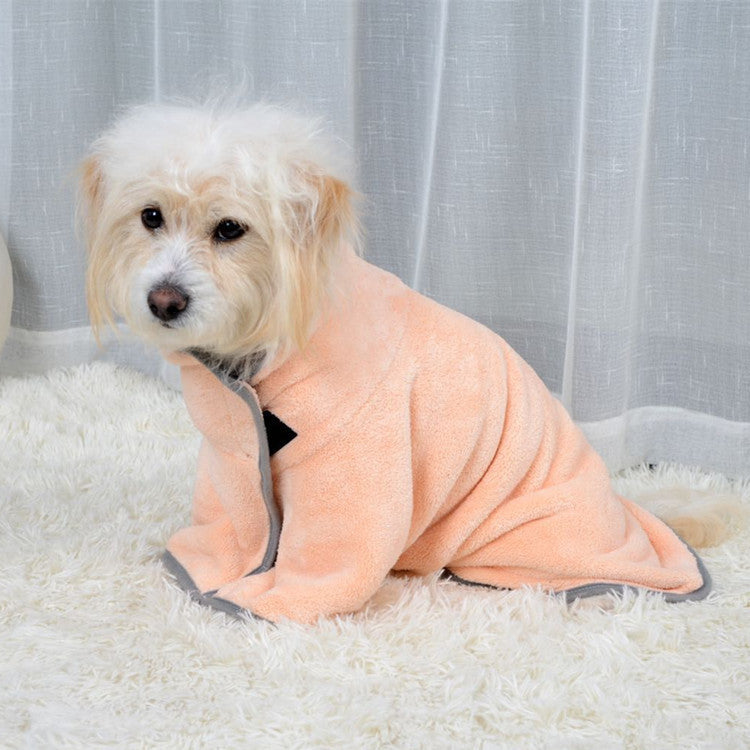Quick-drying Pet Absorbent Bathrobe Towel