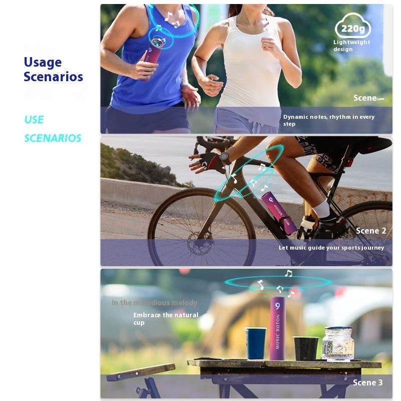 Relay Baton Bluetooth Audio Outdoor Household Power Bank