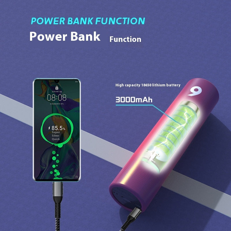 Relay Baton Bluetooth Audio Outdoor Household Power Bank