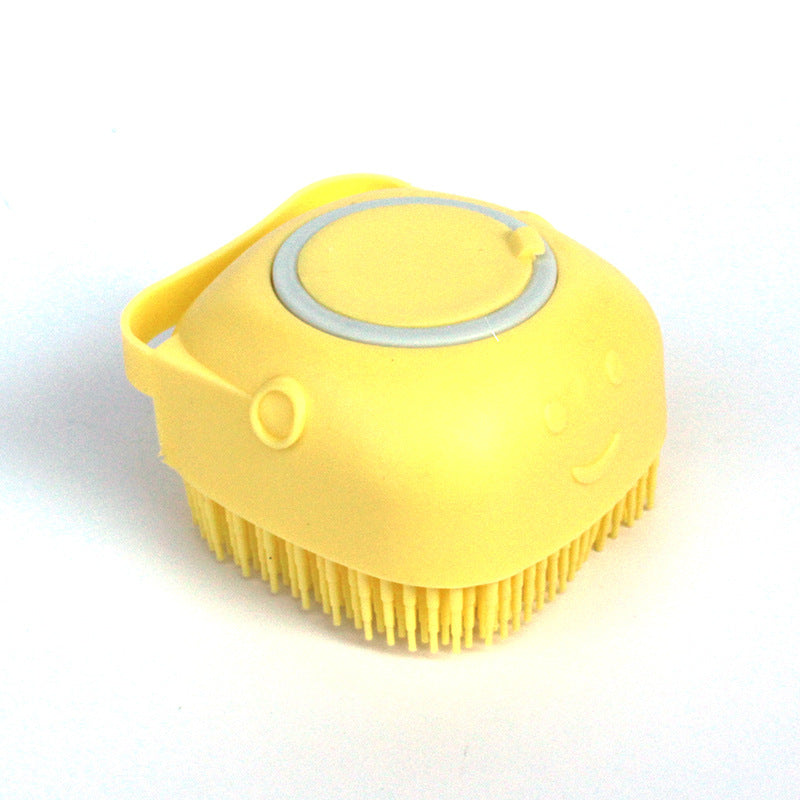 Silicone Dog Bath Massage Shampoo Cleaning Brush