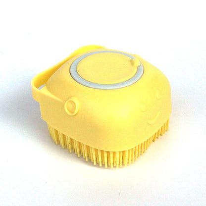 Silicone Dog Bath Massage Shampoo Cleaning Brush