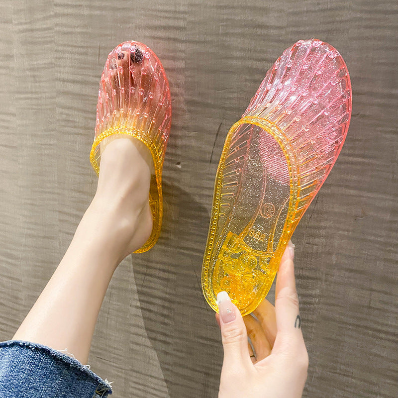 Fashion Women's Toe-covered Non-slip Sandals