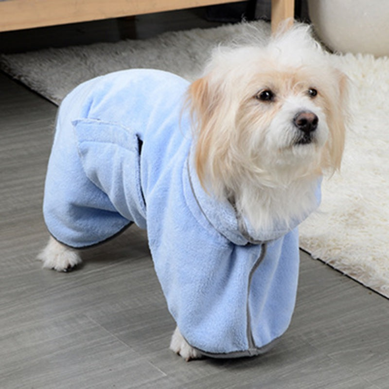 Quick-drying Pet Absorbent Bathrobe Towel