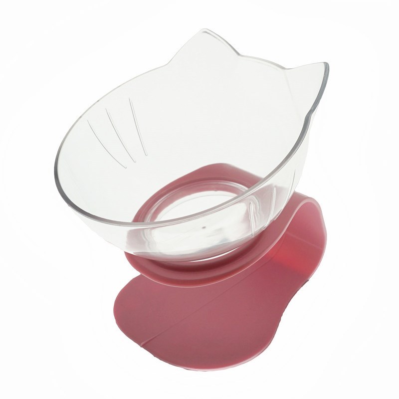 Non Slip Double Dog/Cat Bowl With Raised Stand