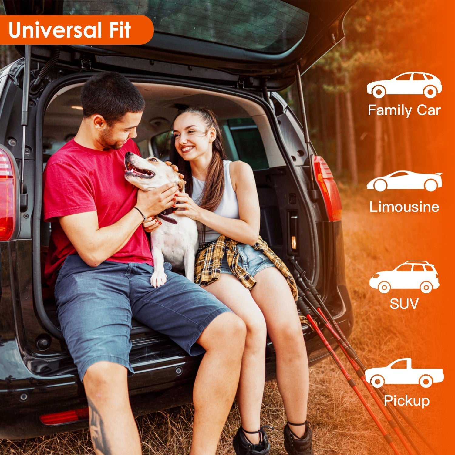 1Pc Dog Car Back Seat Cover Waterproof Scratchproo