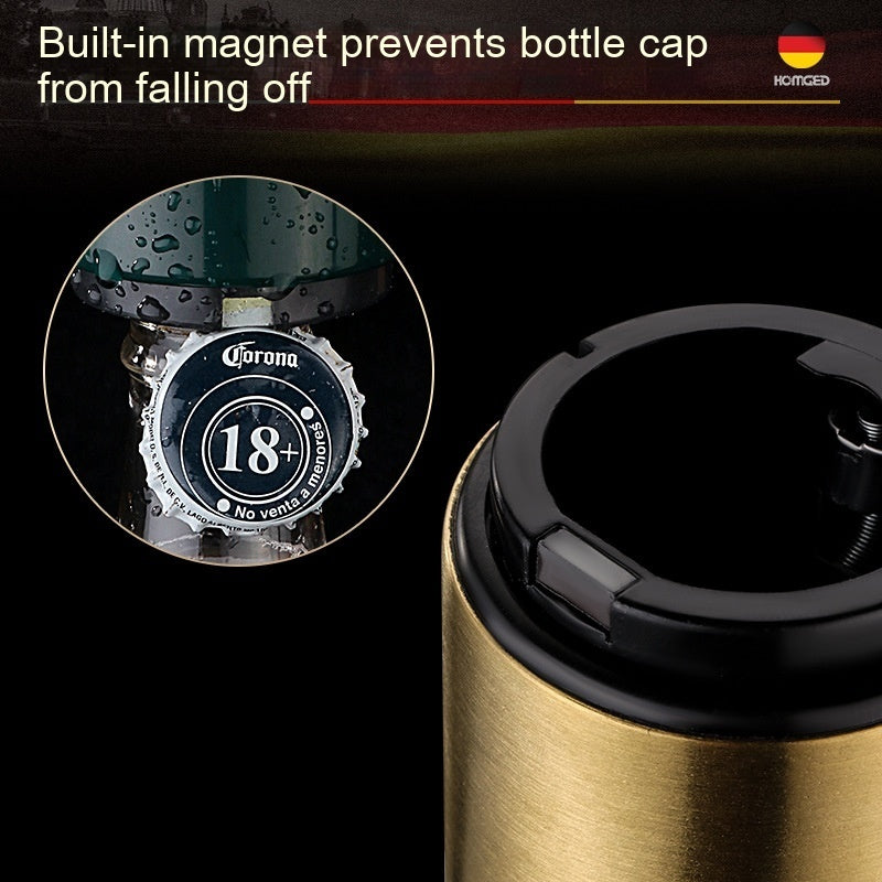 Stainless Steel Multi-function Beer Bottle Opener