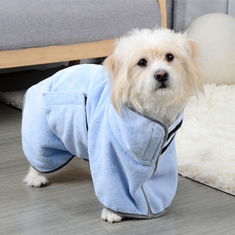 Quick-drying Pet Absorbent Bathrobe Towel