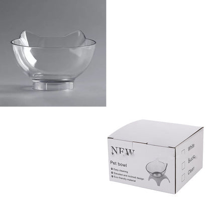 Non Slip Double Dog/Cat Bowl With Raised Stand