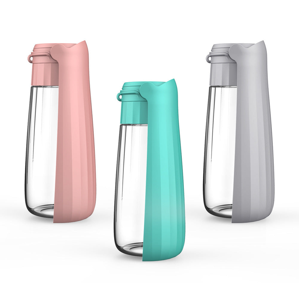 Pet Water Cup Portable Folding Dog Water Bottle 550ml