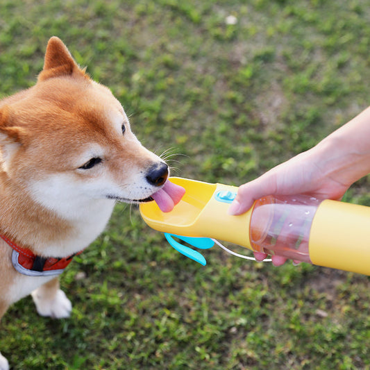 Portable Feeding And Water Cup