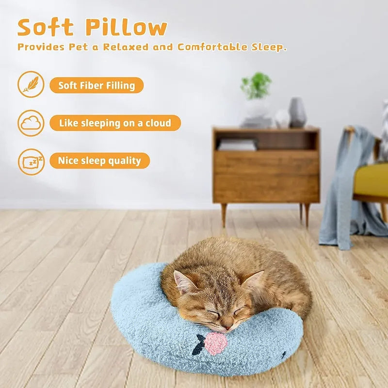 Pets Pillow Kitten Headrest Dog Sleeping Pillow