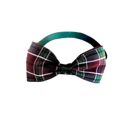 Plaid Tie Cat Dog