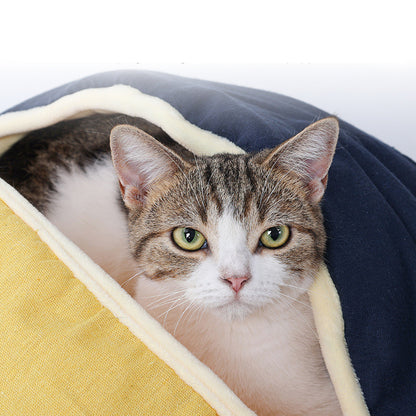 Semi Enclosed Pet Nest For Cat Small Dog