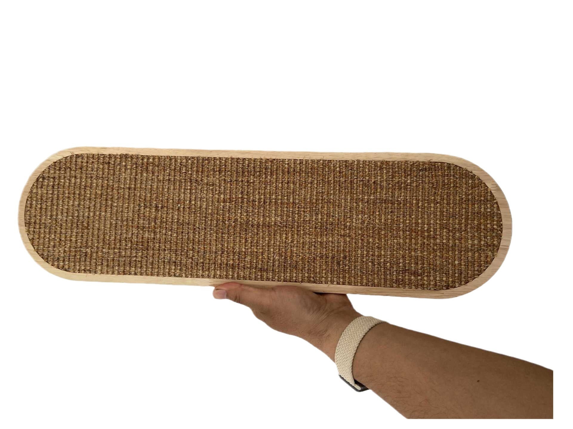 Sisal Hemp Scratch Board Hanging On Wall