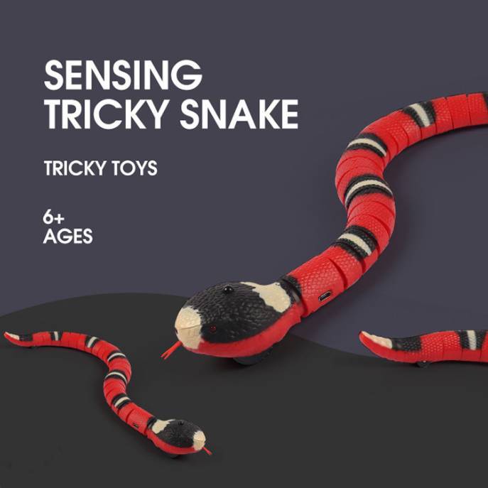 Interactive Electric Induction Snake Toy
