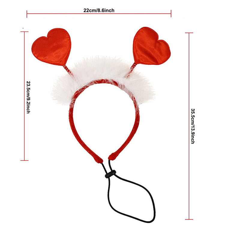 2025 Pets Valentine's Day Decoration Pet Scarf