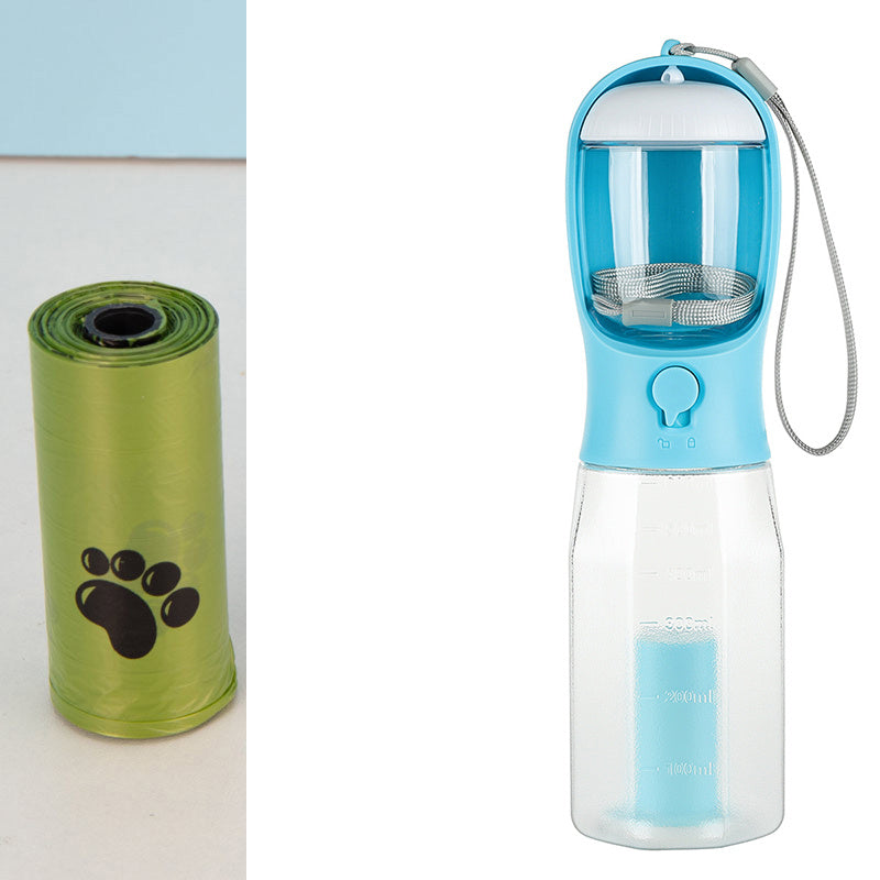 3 In 1 Leak-proof Multifunctional Dog Water Bottle Pet Products