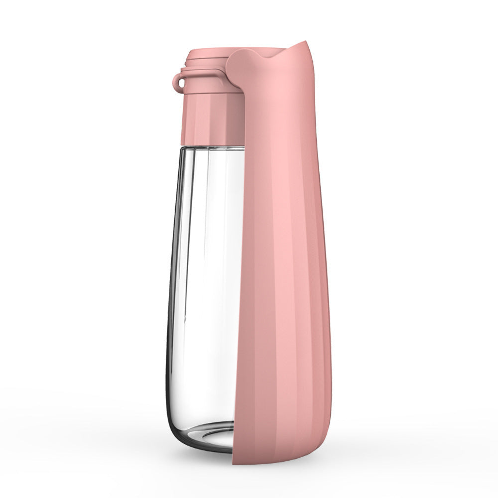 Pet Water Cup Portable Folding Dog Water Bottle 550ml