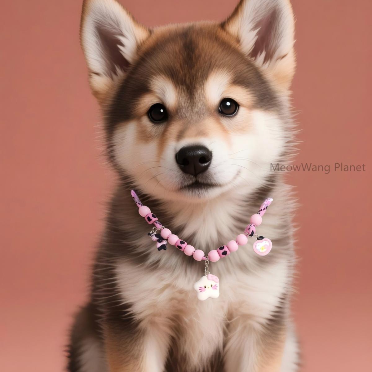 Adjustable Pet Collar Minimalist Durable Necklace Style For Cats Small Medium Dogs Luxury Gift