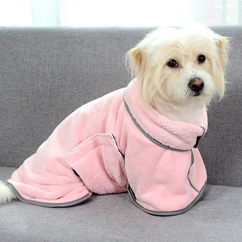 Quick-drying Pet Absorbent Bathrobe Towel