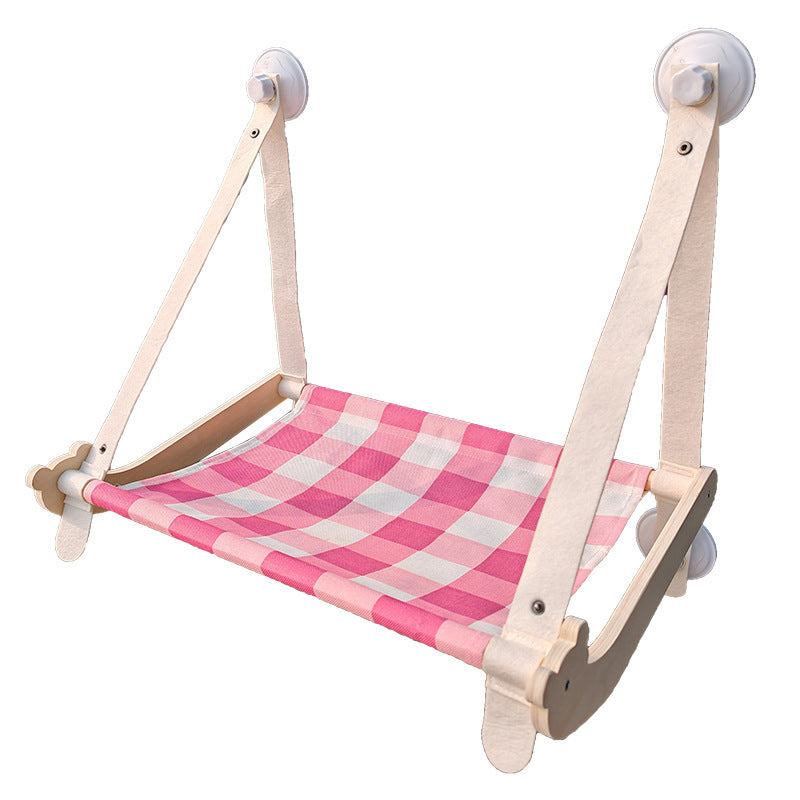 Durable Wooden Cats Hammock