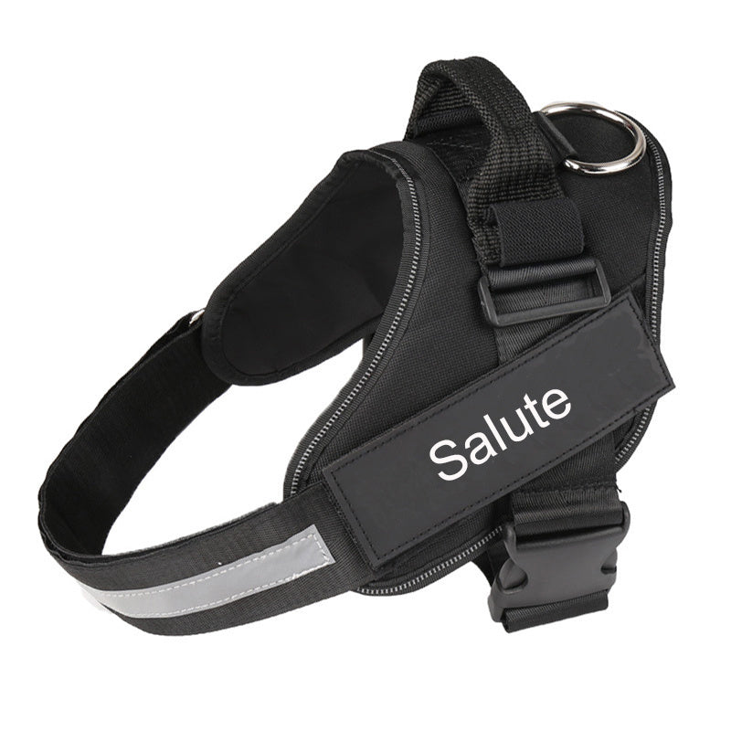 Personalized Custom Reflective Breathable Dog Harness/ NO PULL Adjustable