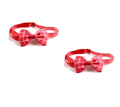 Plaid Tie Cat Dog