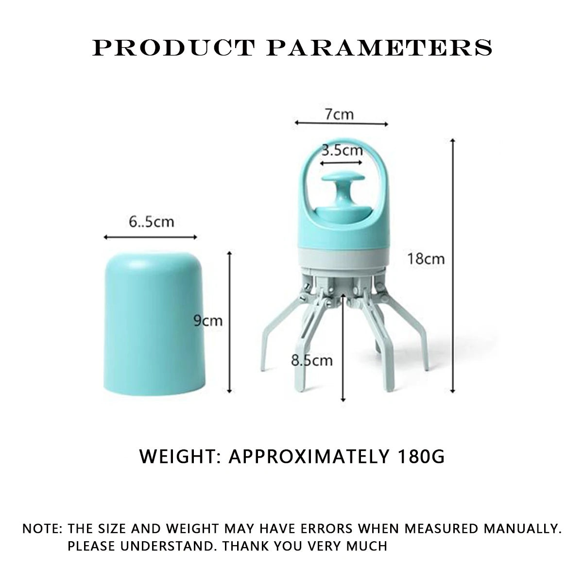 Portable Claw Poop Scooper Waste Pick-up Cleaner