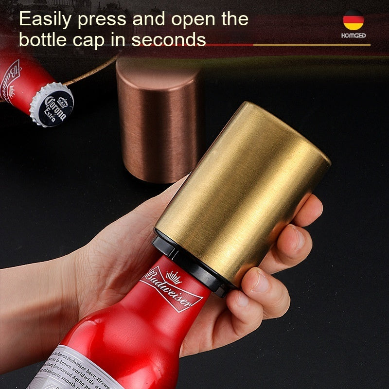 Stainless Steel Multi-function Beer Bottle Opener