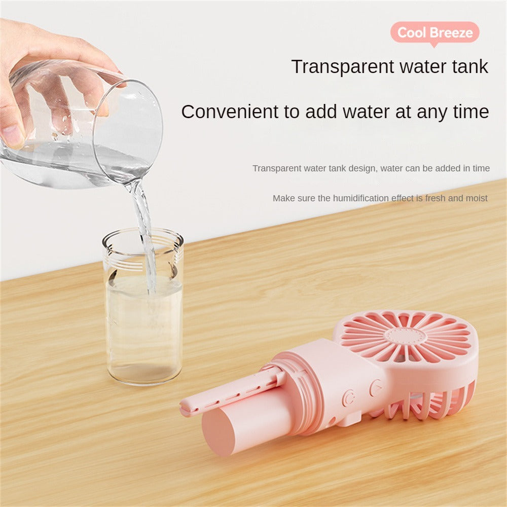 Usb Charging Portable Fan Icy And Refreshing Fan