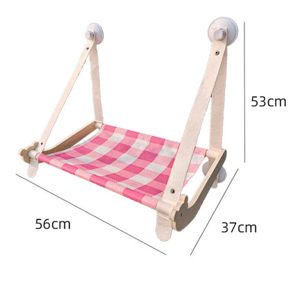 Durable Wooden Cats Hammock