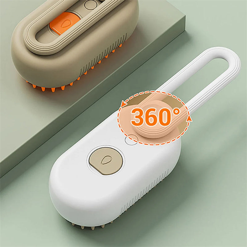 3 In 1 Electric Spray Cat Hair Brushes For Massage Pet Grooming