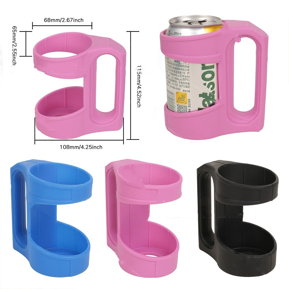 Ultra-thin Can Holder Silicone Cup Holder With Handle