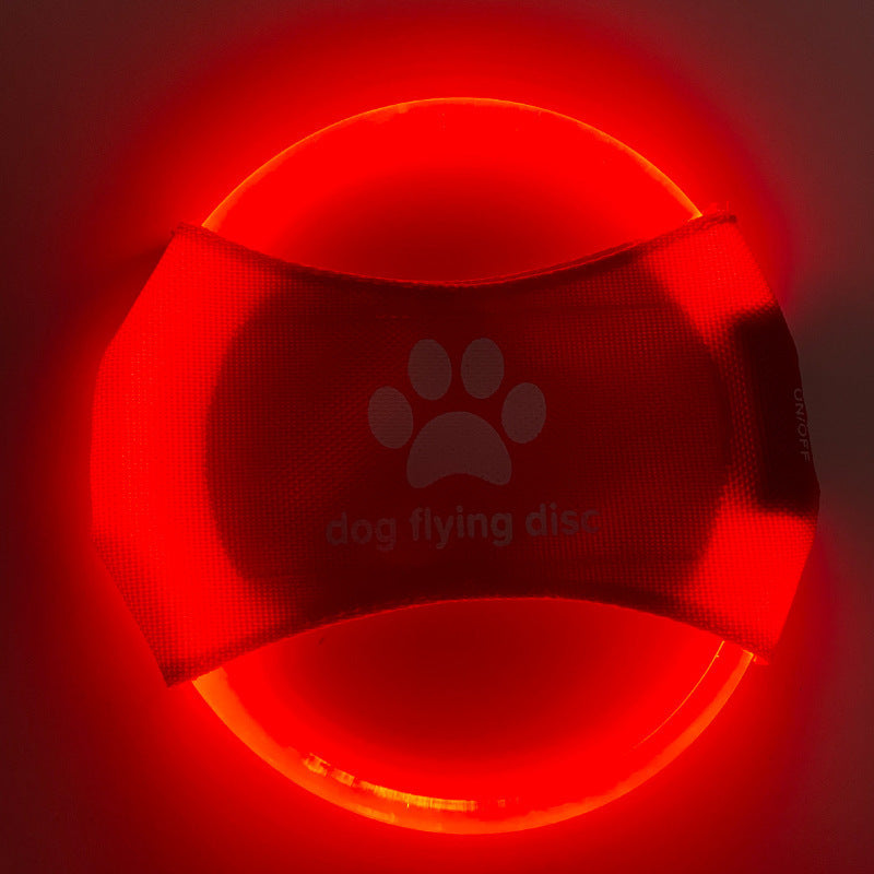 Flying Discs Dog Toy. LED