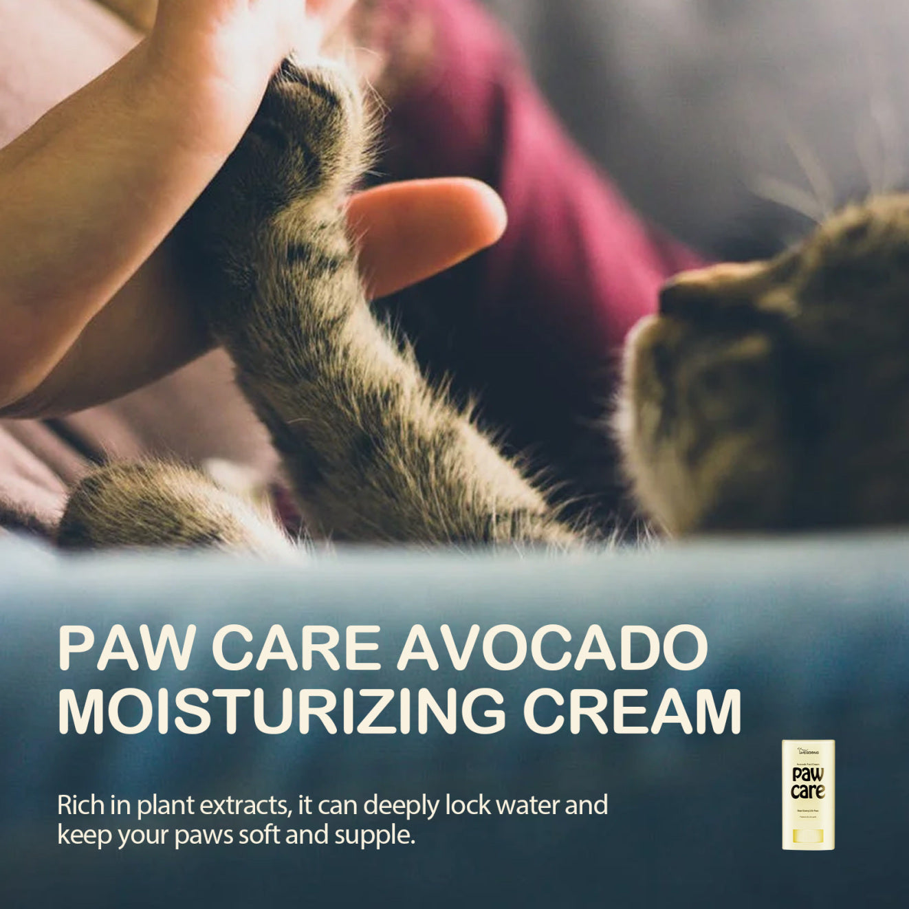 Avocado Foot Balm Pet Cat & Dog Foot Cleansing Care, Moisturizing And Crack-proof Care