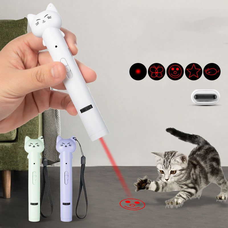 USB Charging Infrared Cat Laser