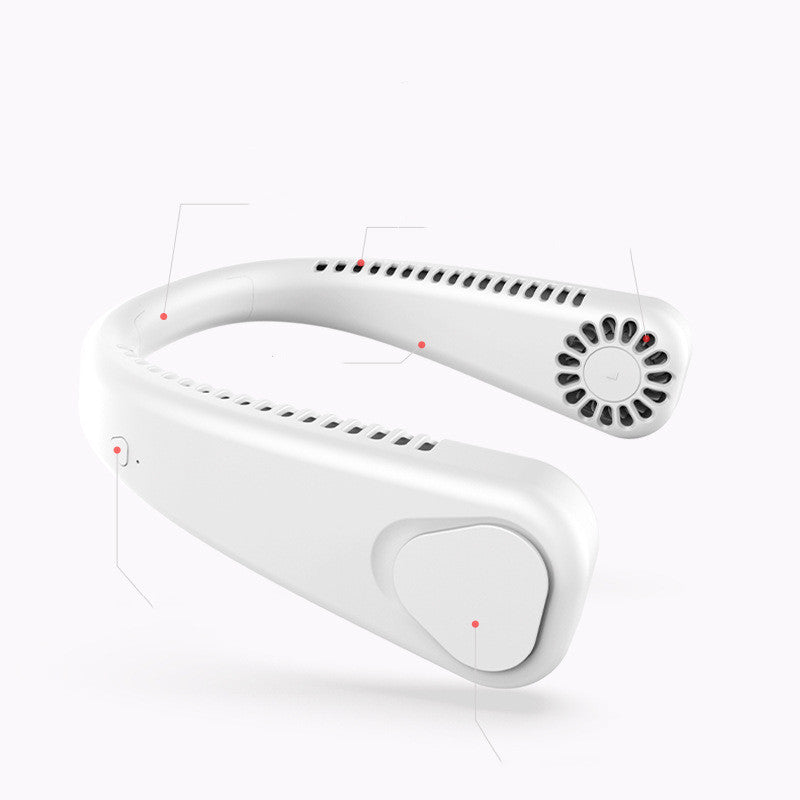 Portable And Rechargeable Neck Fan